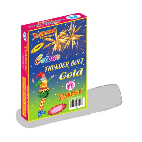 Colour Th. Bolt Gold(3 Pcs)