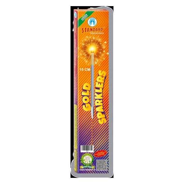 15 CM Gold Sparklers