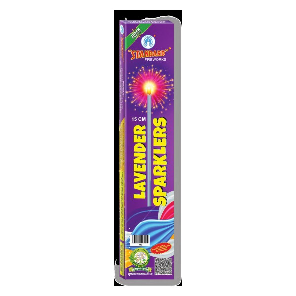 15 CM Lavender Sparklers